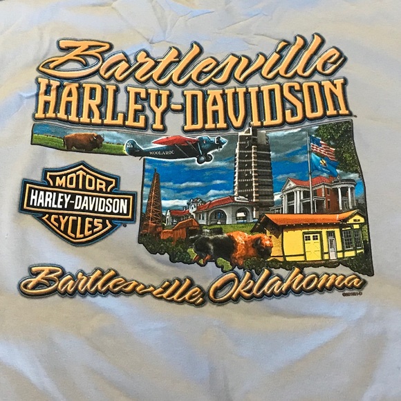 Men’s Harley Davidson Tee - LG - Picture 4 of 9